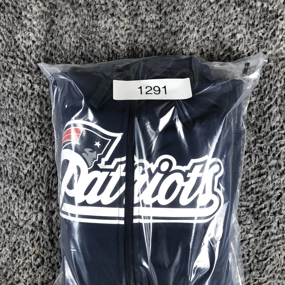 New England Patriots Sweatshirt Mens XL Blue NFL Football Nike Therma Fit